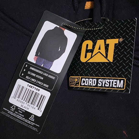New CAT hoodie MED - Picture 2 of 5